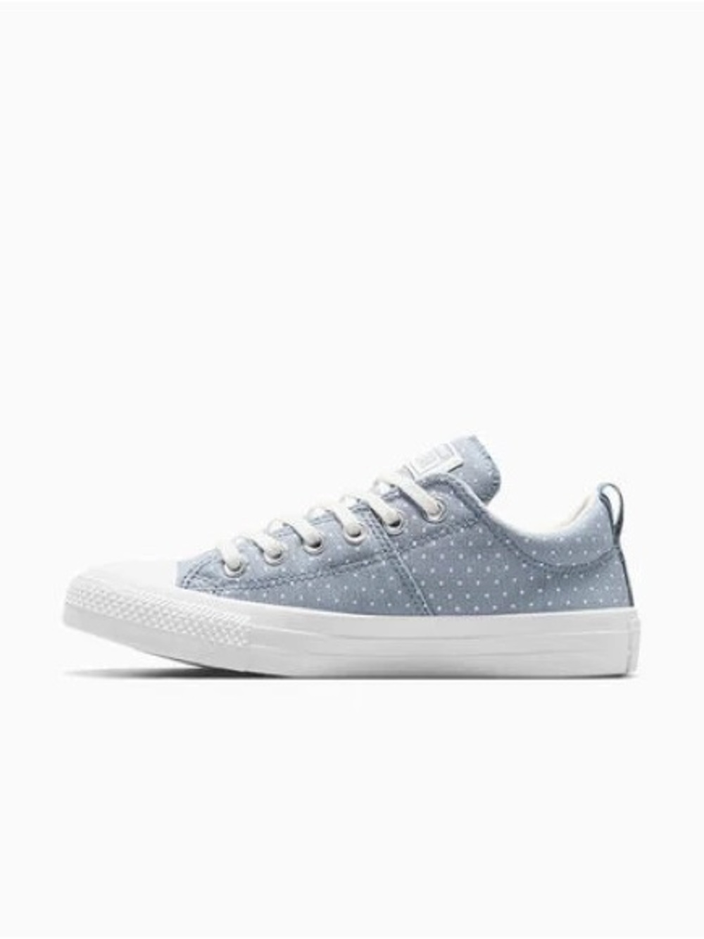 Converse Chuck Taylor All Stars Madison Polka Dot Low Top Sneaker Blue‎ Sz 9.5 - Picture 2 of 10
